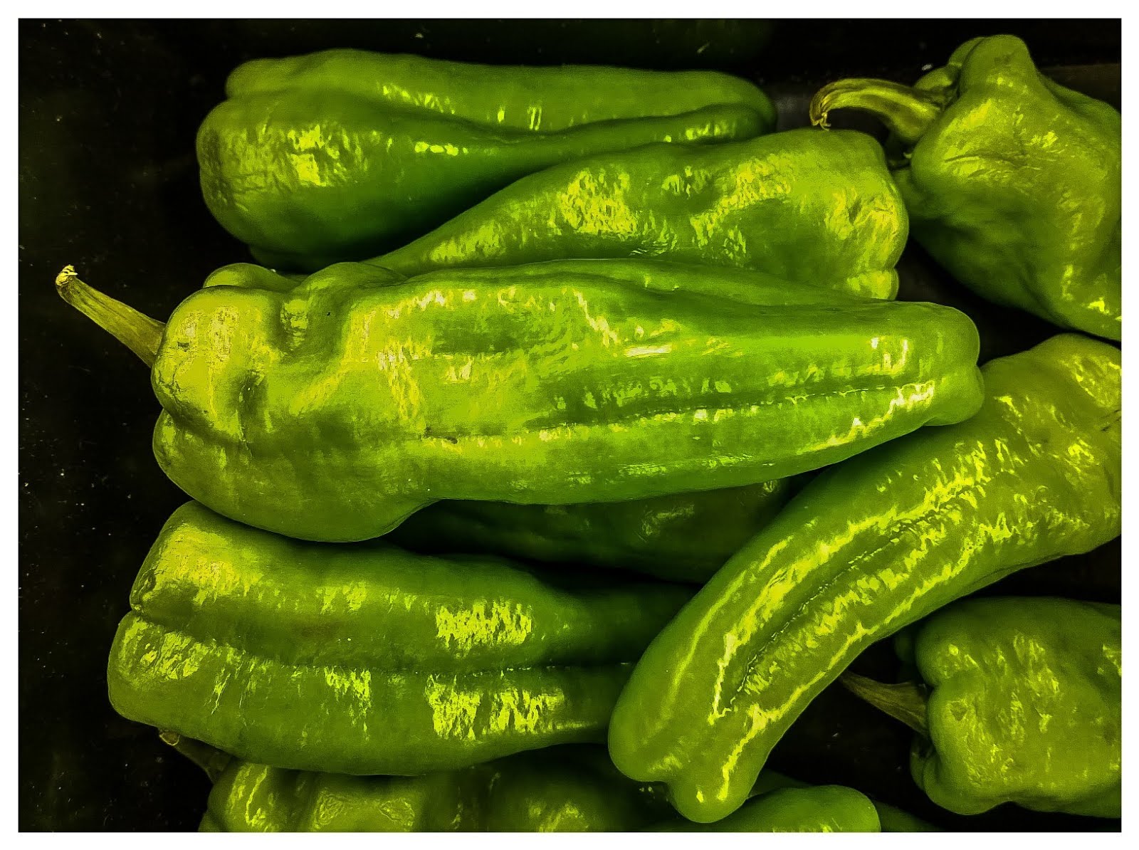 Colours: Green Peppers