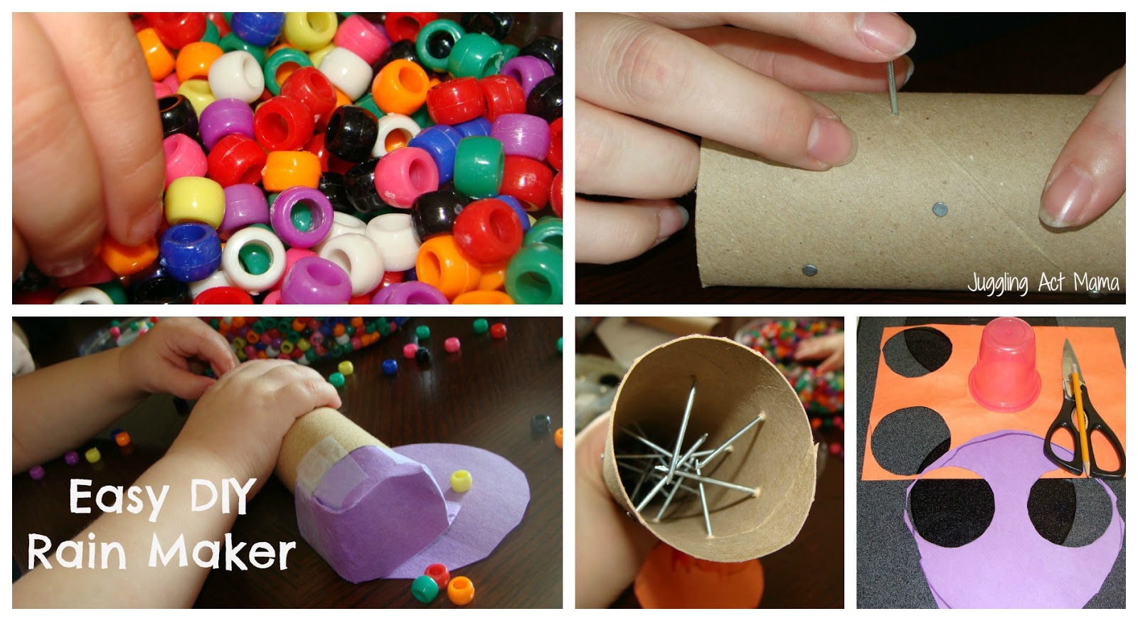 Easy DIY Rain Makers Juggling Act Mama
