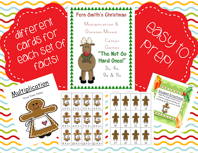 http://www.teacherspayteachers.com/Product/Thirteen-Christmas-Multiplication-Division-Mixed-Center-Games-Bundled-407282