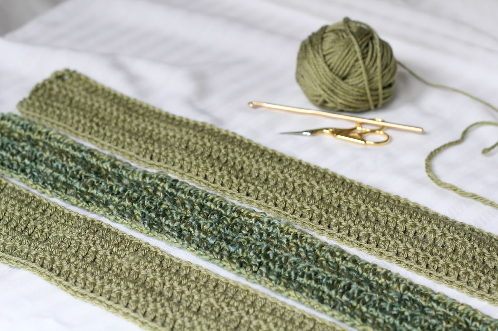 With a Grateful Prayer and a Thankful Heart Crochet Braided Scarf