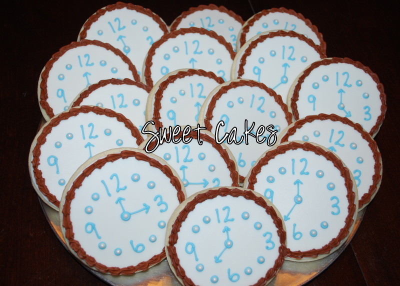 Sweet Cakes Around the Clock Bridal Shower