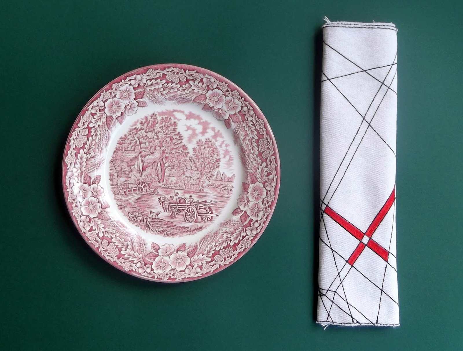 Modern Placemats - Textile Arts Now Hand Embroidered Placemats modern placemats - textile arts now hand embroidered placemats