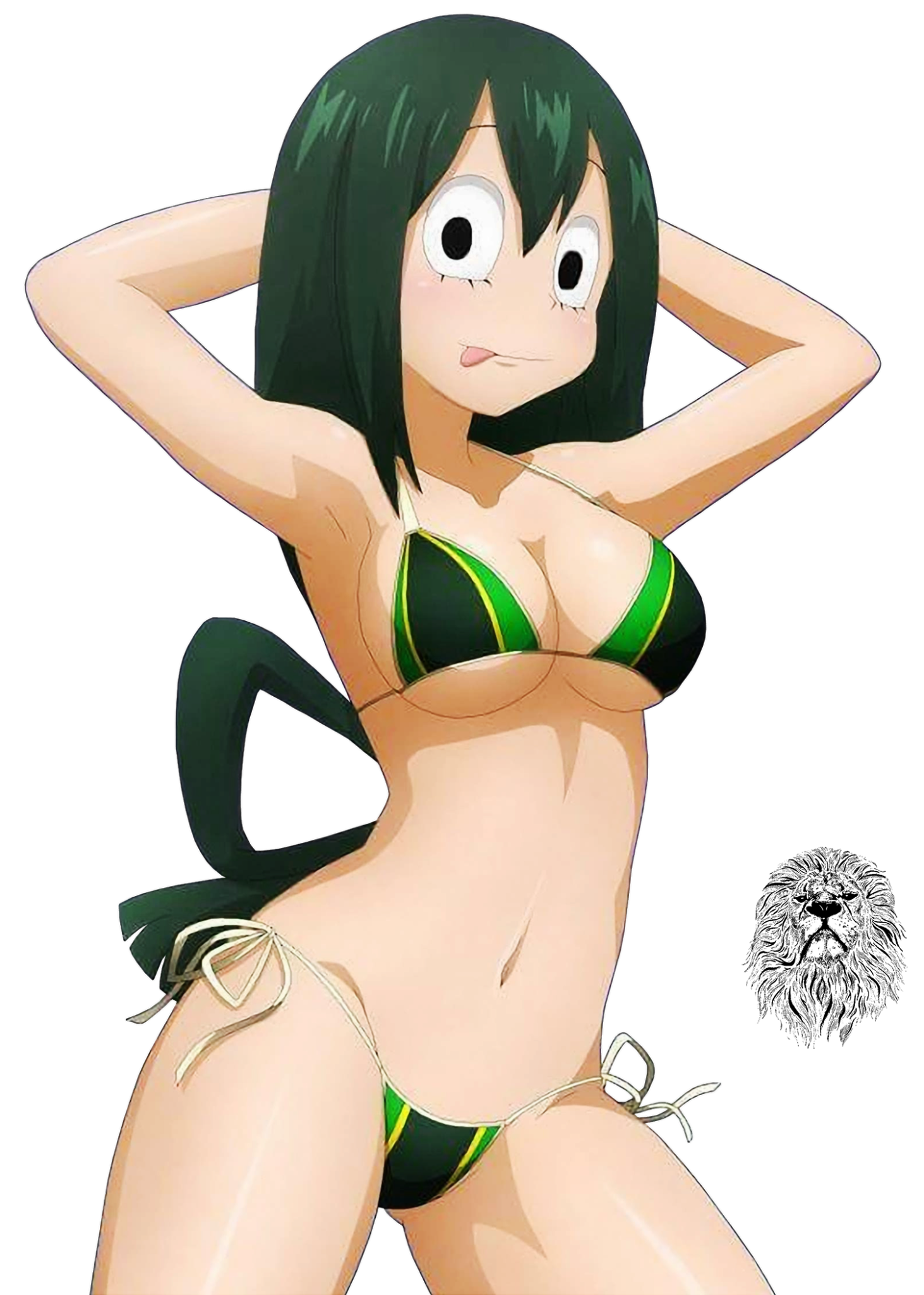 Moe Family RENDERS: Heroaca - Asui Tsuyu. 