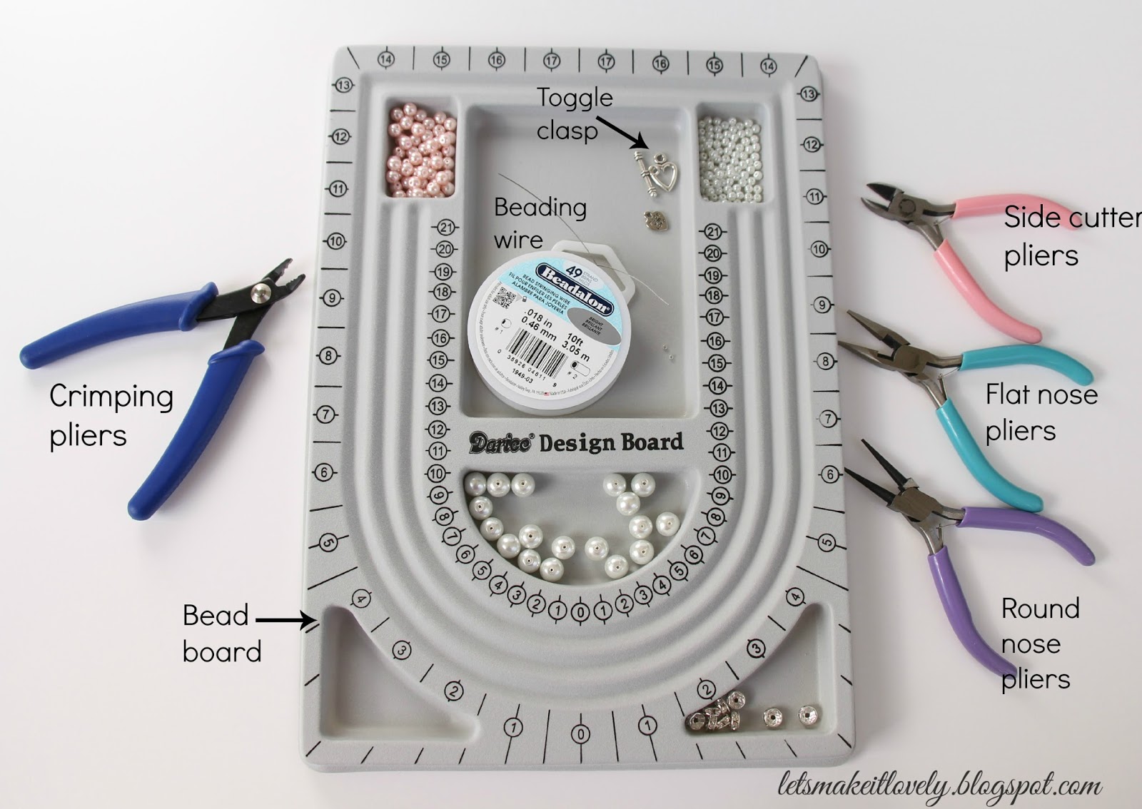 Let's make it lovely Bead NecklaceTutorial