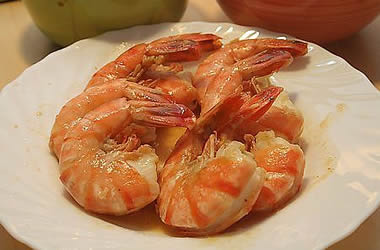 Udang Goreng Saus mentega