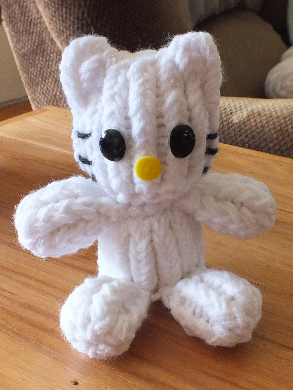 The Loom Muse : Loom Knit Animal Scarf from Existing Patterns