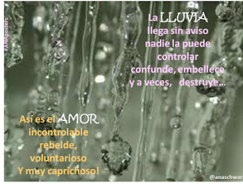 El AMOR y la LLUVIA