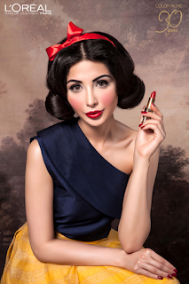 Sabeeka IMam as SnowWhite for L’Oreal Paris 30 Years Celebration