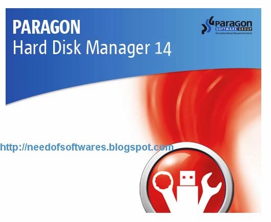 Paragon hard drive manager.