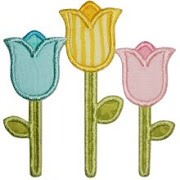 3 tulips