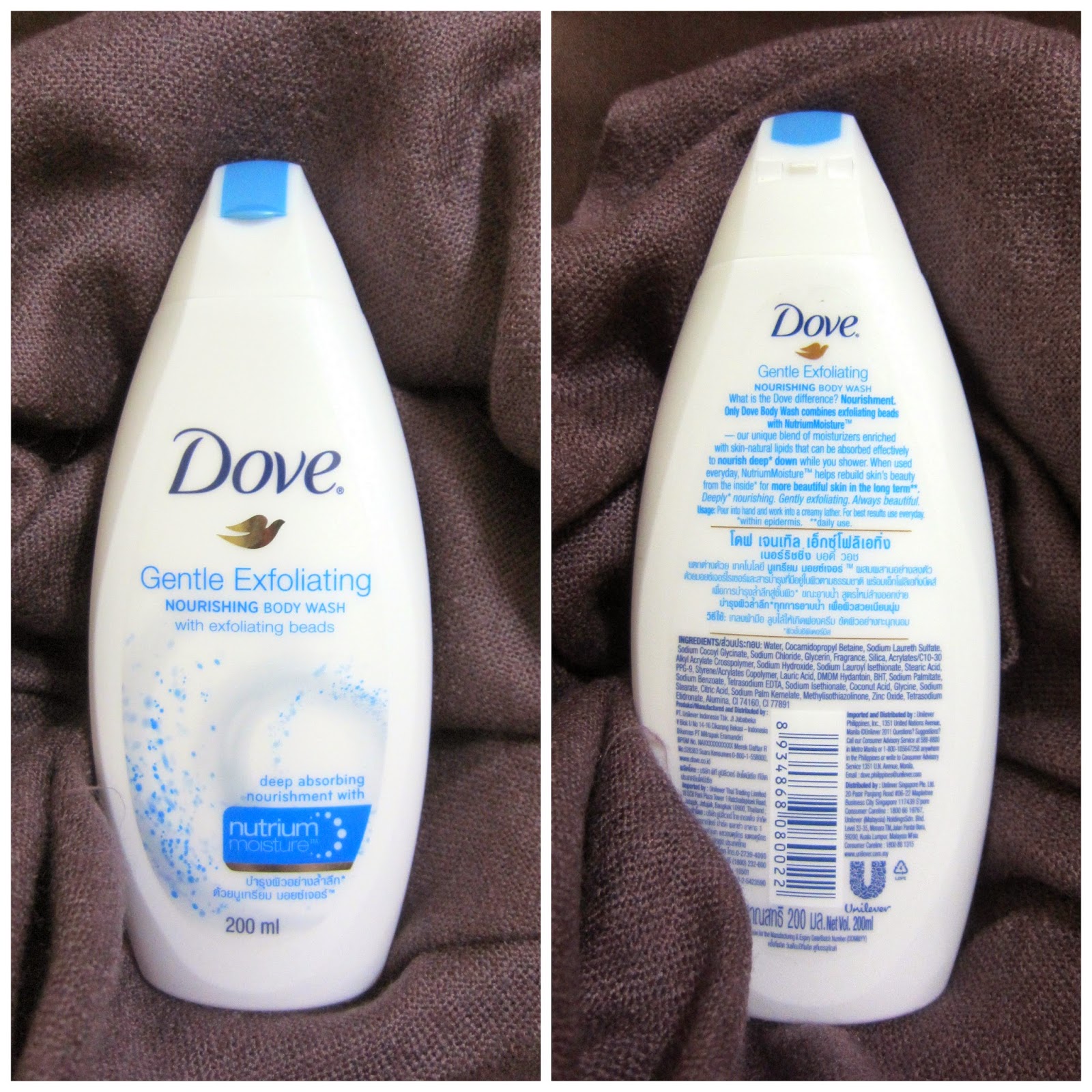 DOVE EXFOLIATING BODY WASH REVIEW callmekristine