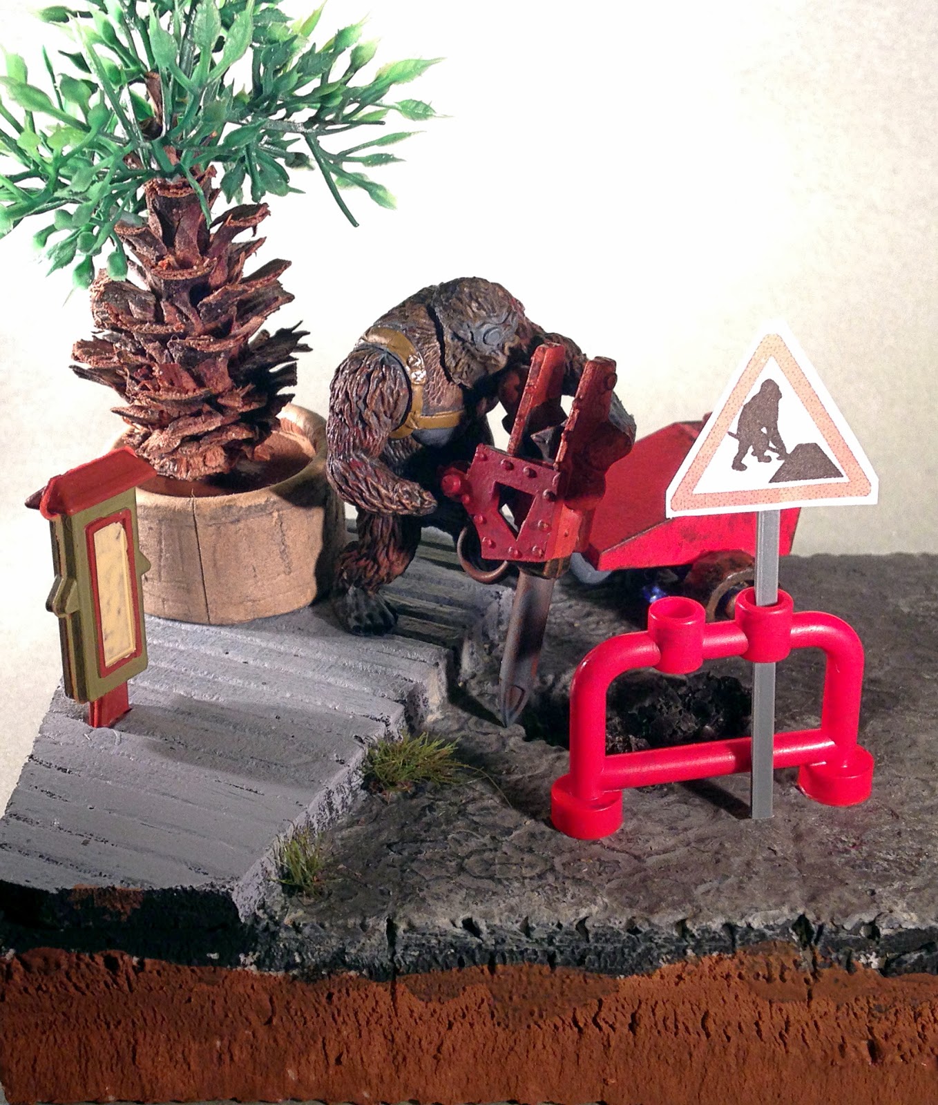 Apes at work a DUST conversion