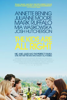 Movie poster for The Kids Are All Right, a film by Lisa Cholodenko, on Minimalist Reviews.