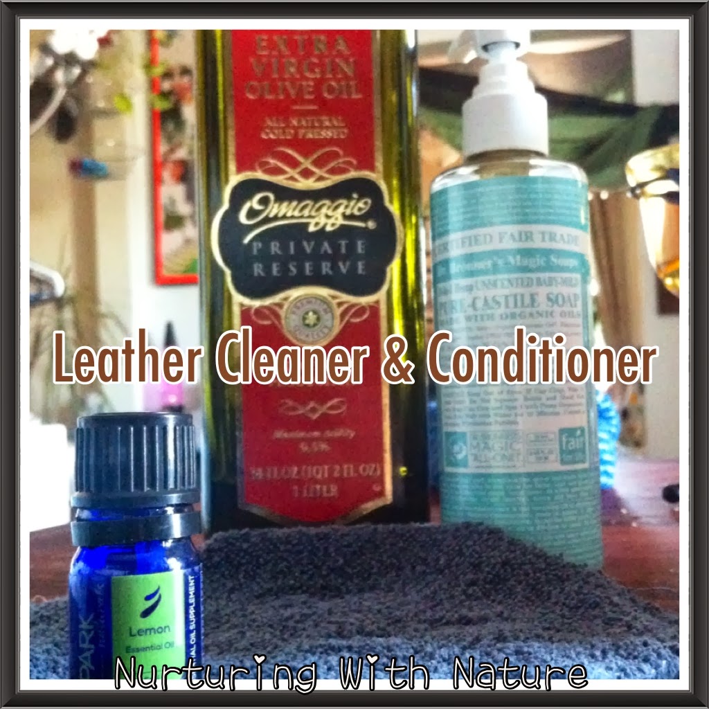 Nurturing with Nature Natural Leather Cleaning & Conditioning