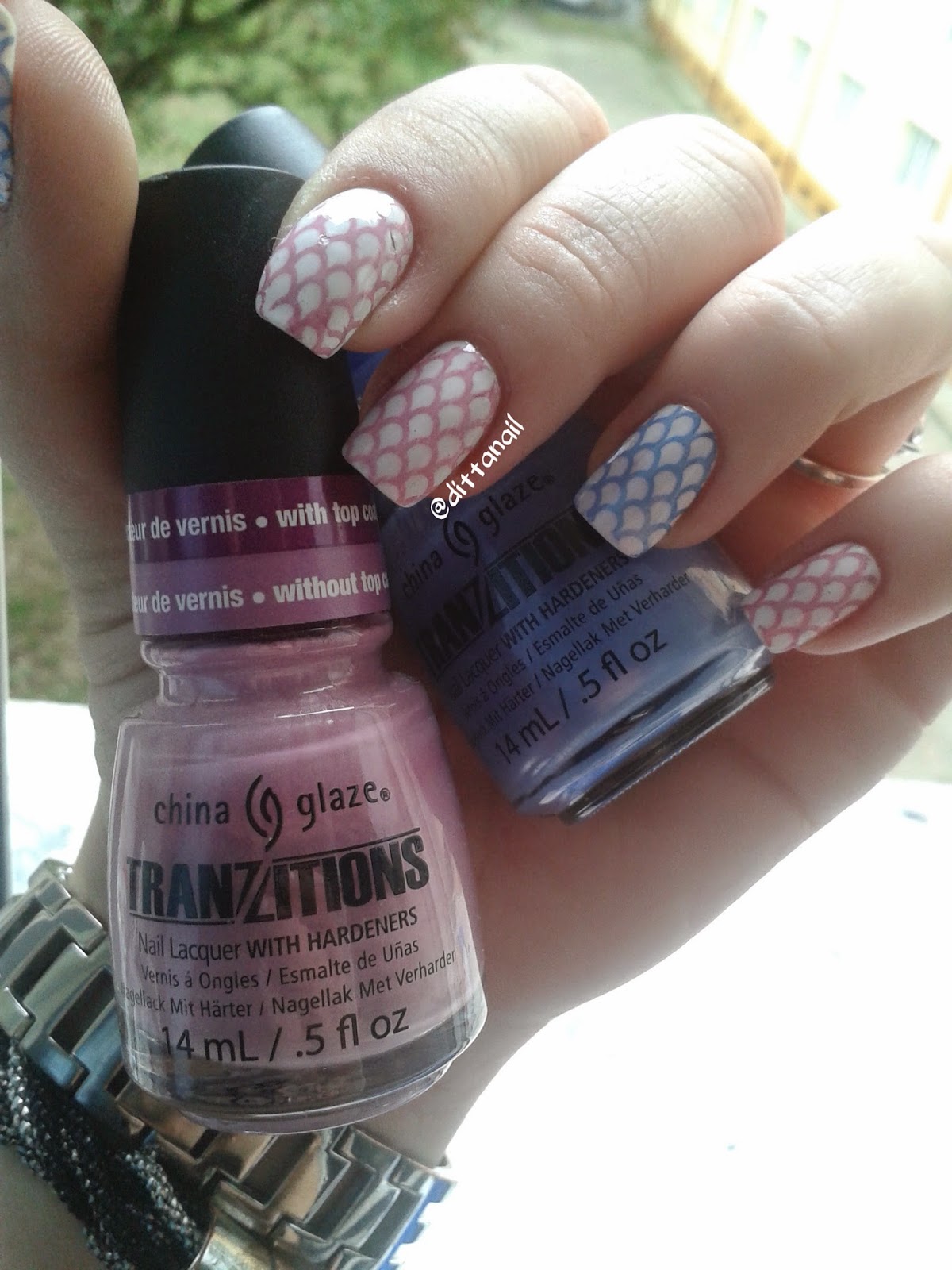 Ditta's nail design & art : Comeback-pink manicure