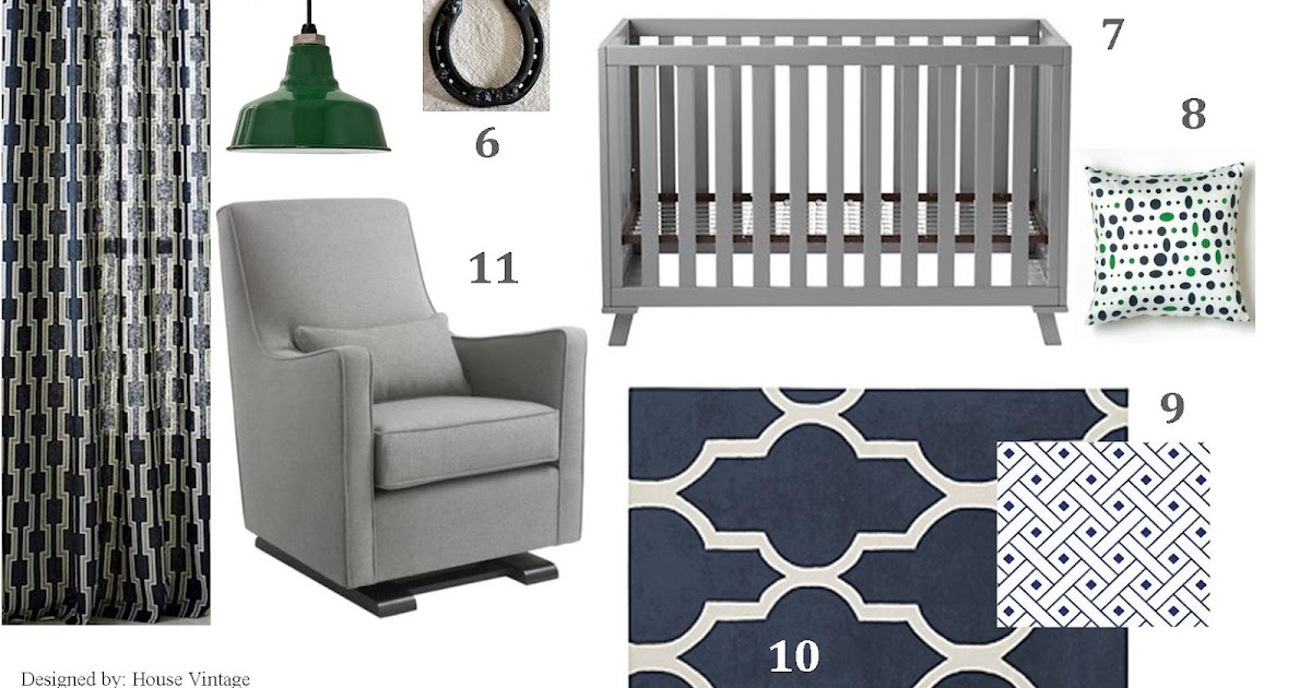 House Vintage Inspire Kentucky Derby Nursery