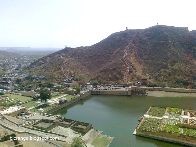 Jaipur view from Amber fort