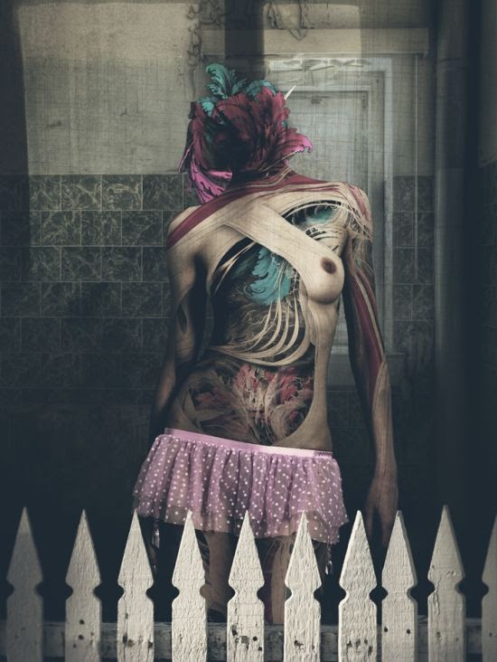 Alberto Seveso fotografia photoshop mulheres lindas sensuais peitos surreais pintura corporal tatuagem