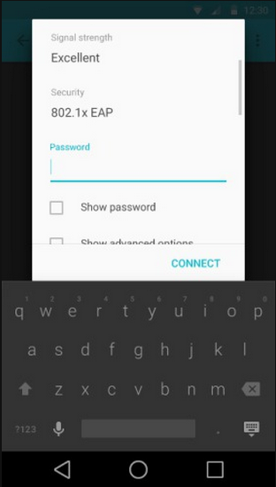 Android L black keyboard Android L black keyboard