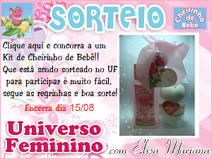 Sorteio de um Kit Cheirinho de Bebê!