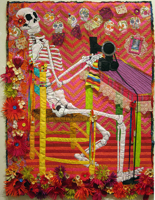 my idea of heaven My idea of heaven, 41 x 53, by janet windsor as seen at flickr pieced, appliqued and beaded cotton and silk janet windsor's description card reads. my idea of heaven My idea of heaven, 41 x 53, by janet windsor as seen at flickr pieced, appliqued and beaded cotton and silk janet windsor's description card reads.