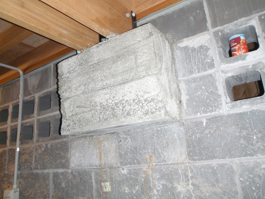 Building our beach house Concrete Corbel