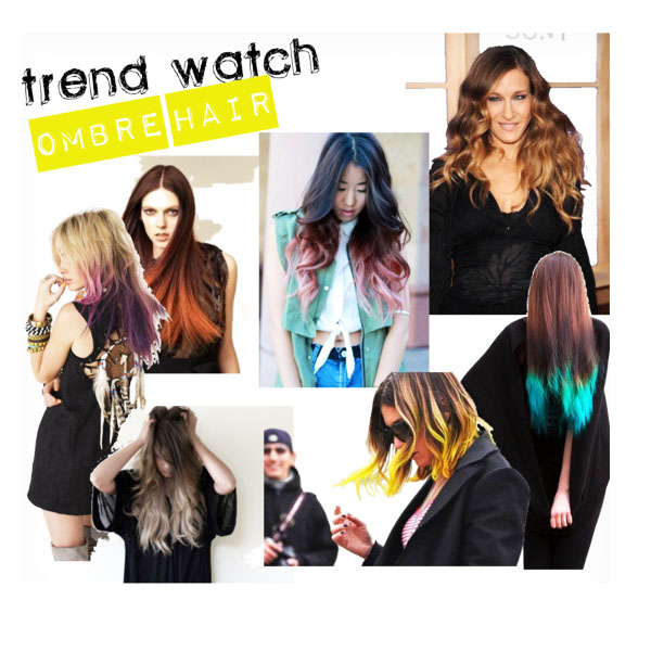 So yeah and it is Ombre Hair This trend been buzzing around through my