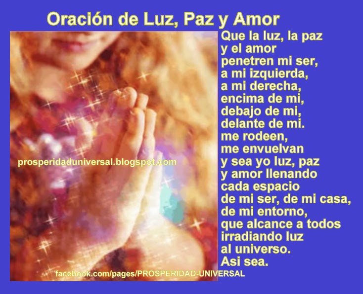 LUZ ORACION luz oracion: