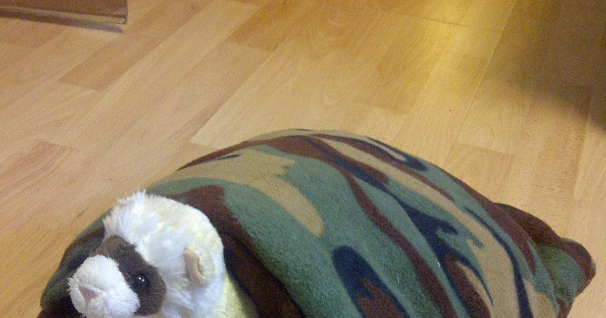 Ferret Dook My homemade ferret bedding Sleeping bag