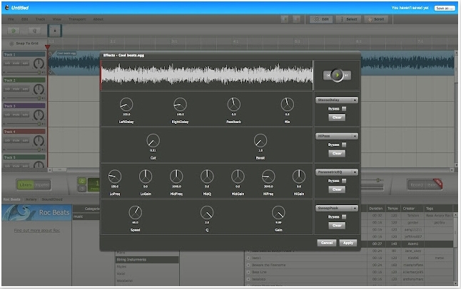 Sound Clip Editing Program