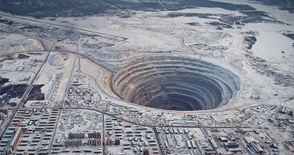 The nine largest craters created by man Curious facts world