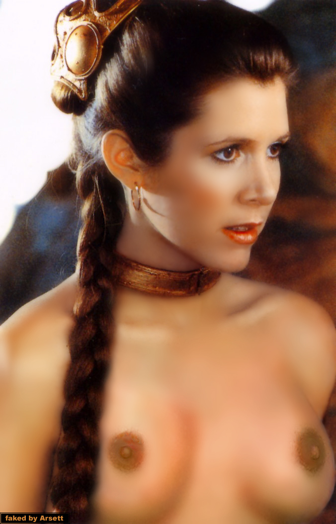 Naked Celebrity Girls: Carrie Fisher.