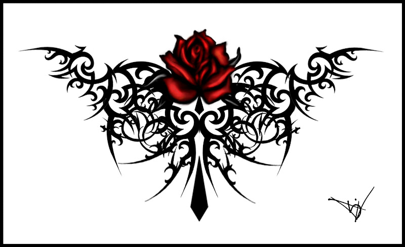 rose tattoos designs title=