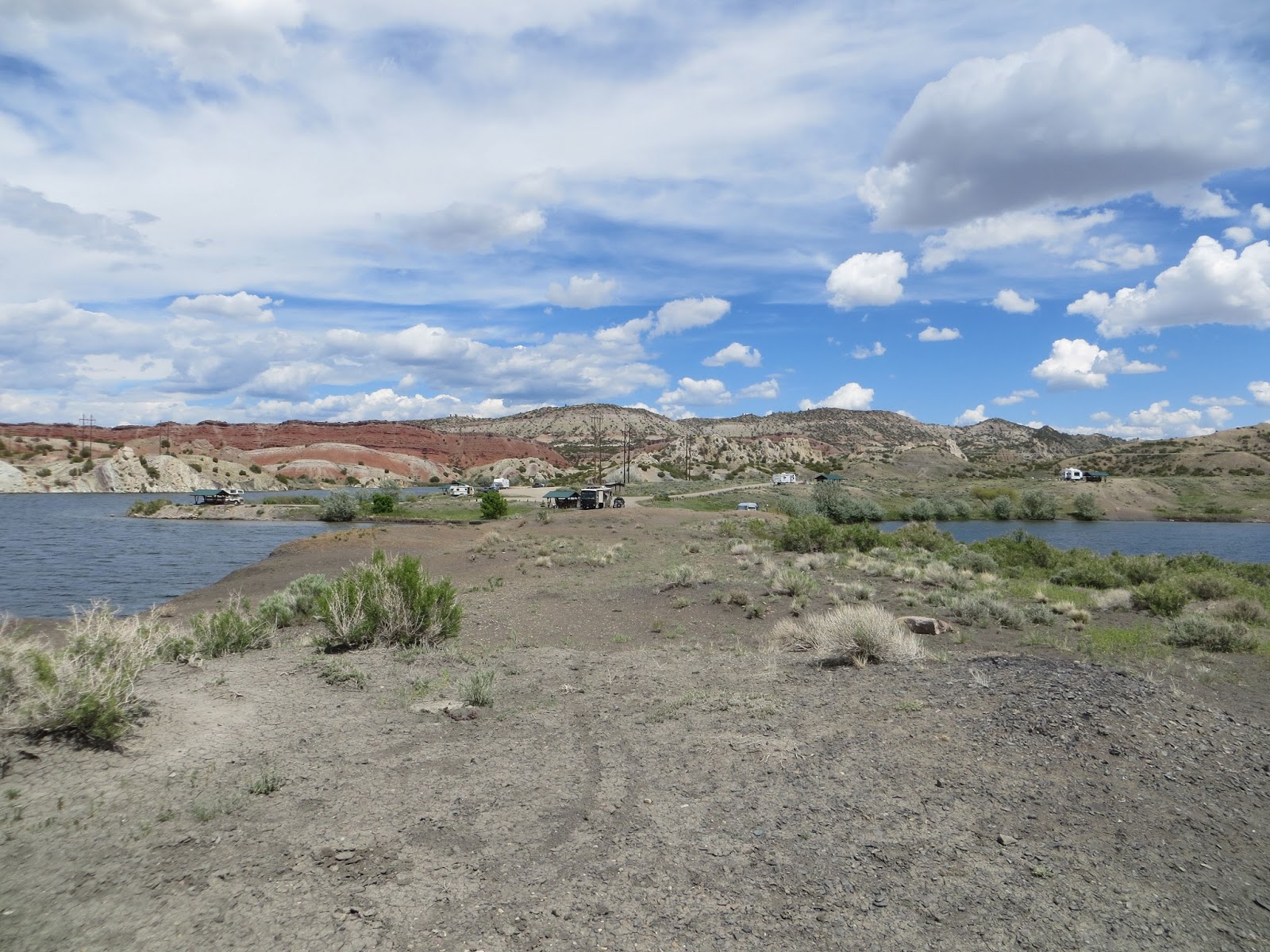 TravelingU.S.A Alcova Reservoir