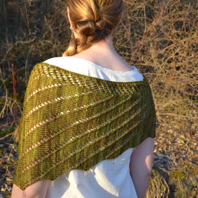 Garden Steps Asymmetrical Scarf Garden Steps Asymmetrical Scarf