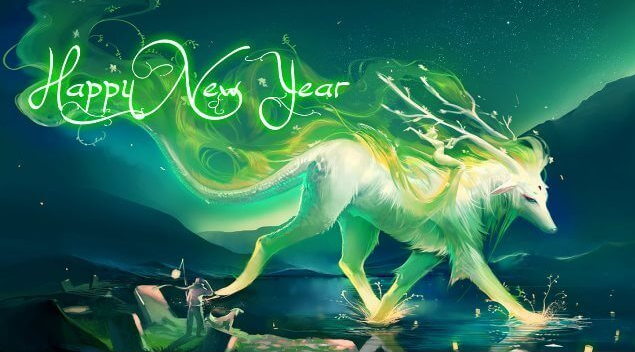 Happy New Year Meri Jaan Wallpaper