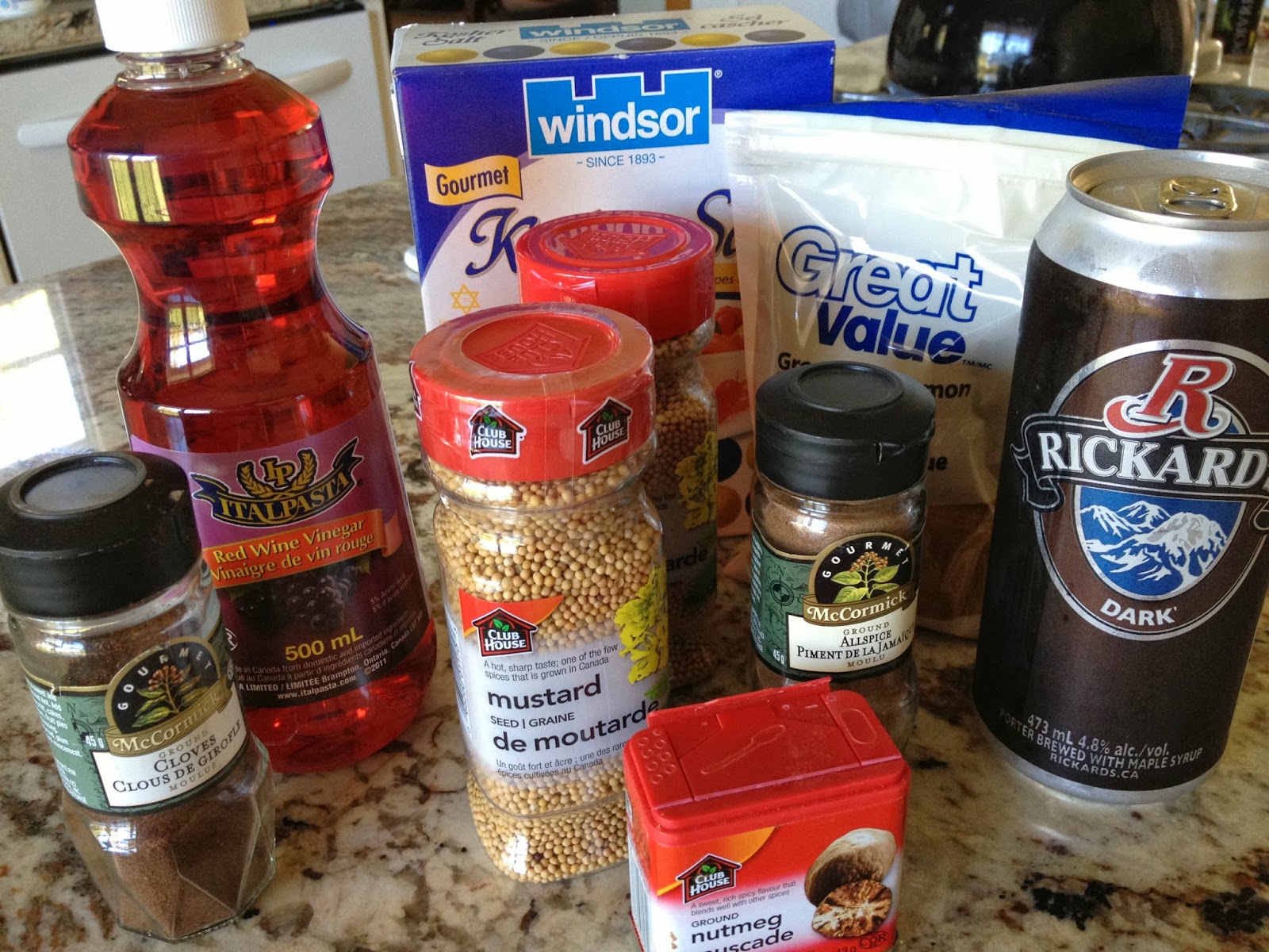 Homemade Preserves Dark Beer Mustard