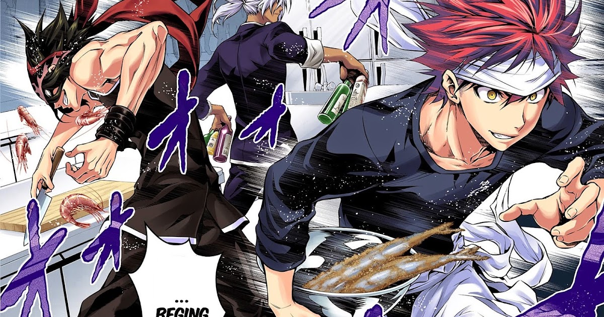 Shokugeki no soma manga to anime