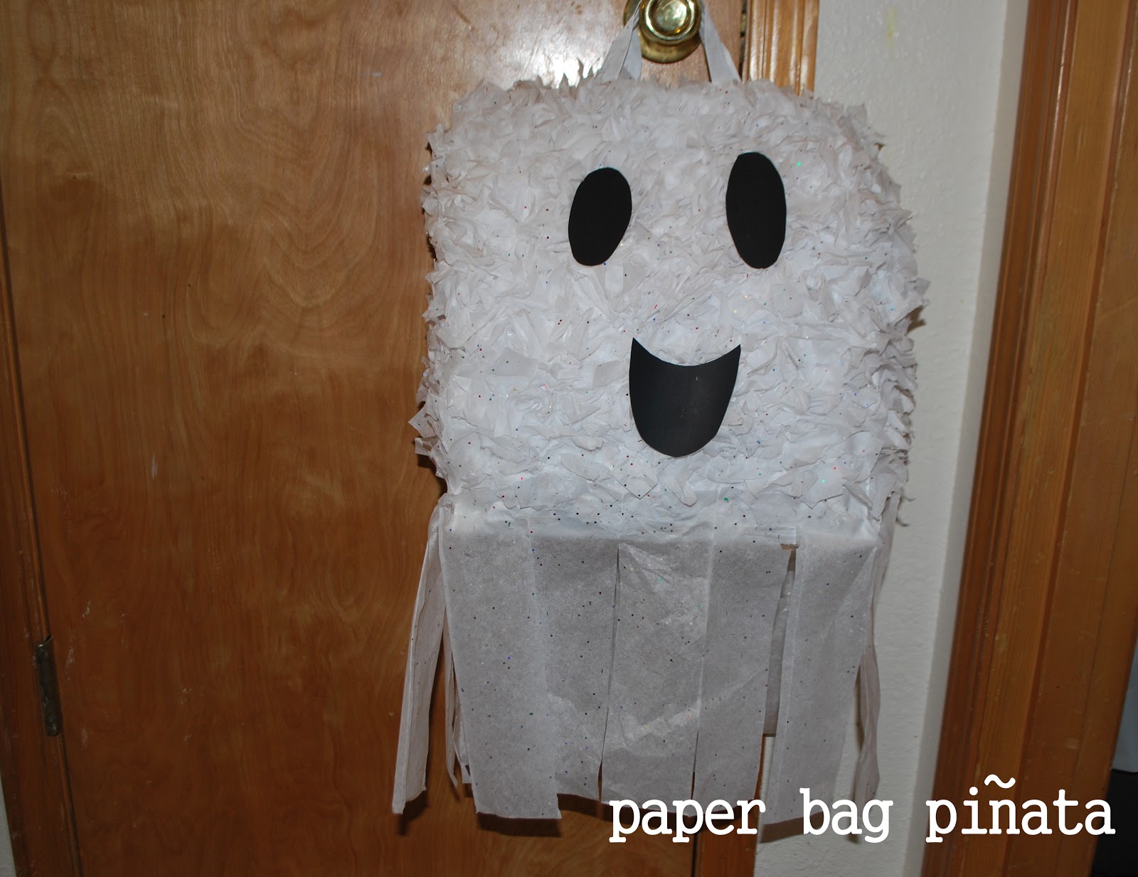 Temporary Insanity, Permanent Joy Paper Bag Pinata Tutorial