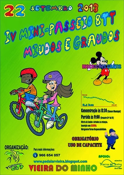 IV MINI PASSEIO BTT MIÚDOS E GRAÚDOS