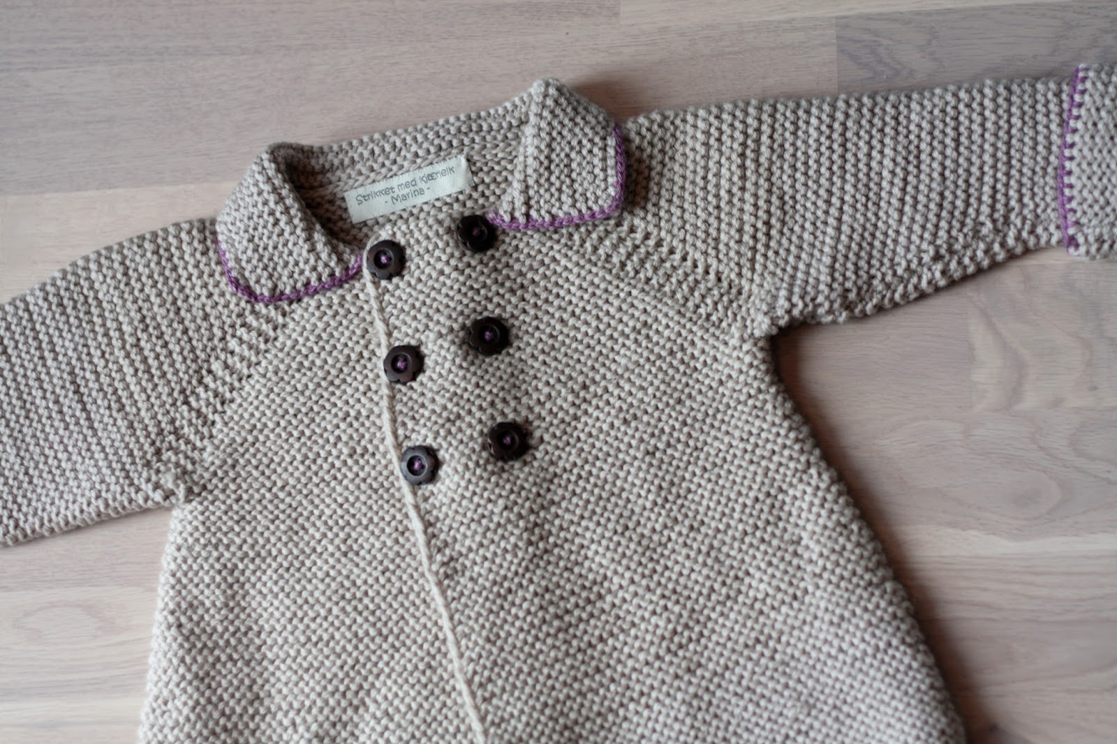 Knitty Lang Jakke Bilde