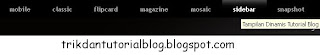Cara Memasang Menu Horizontal CSS