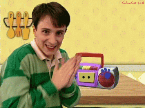 The Herald Angel Steve Burns Blues Clues