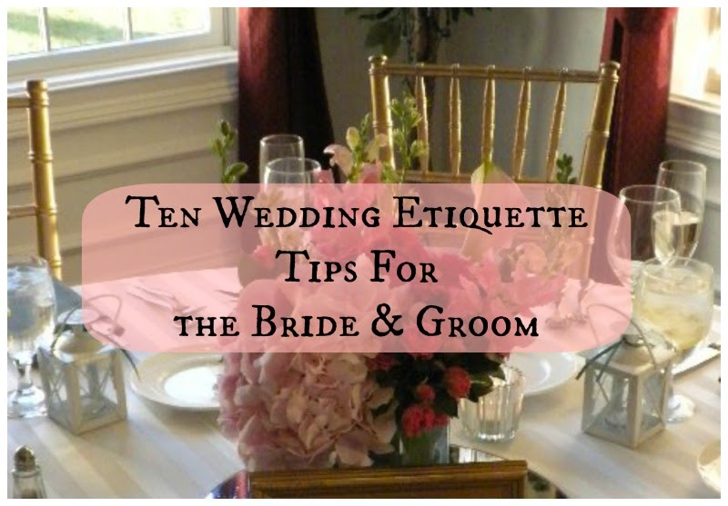 borrowed heaven Wedding Etiquette for the Bride and Groom [10 Tips]