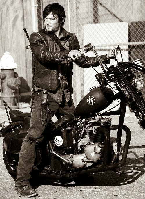 daryl dixon triumph chopper