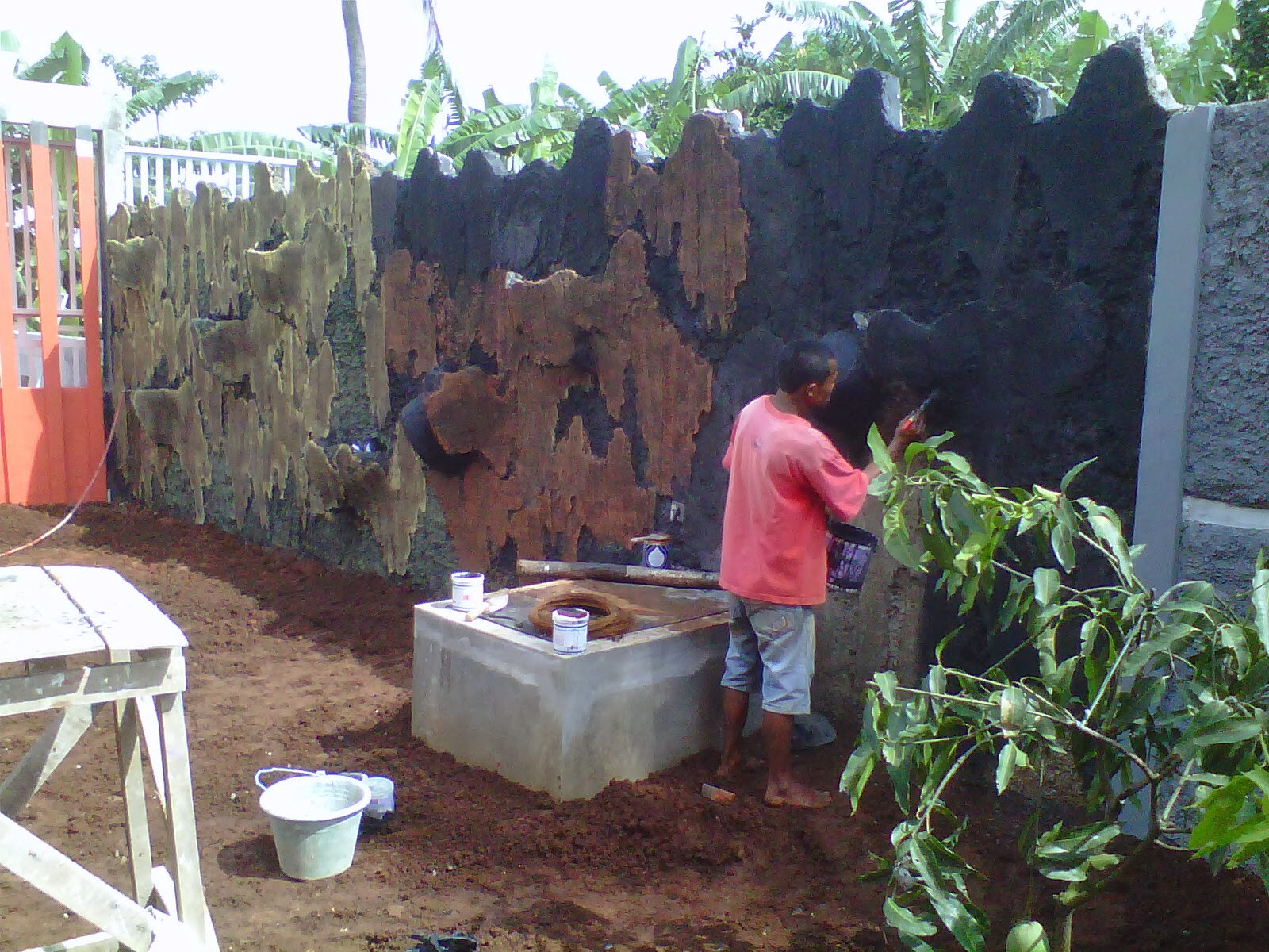 pembuat taman |relief ,tebing ,cadas ,relief air mancur |hiasan dinding