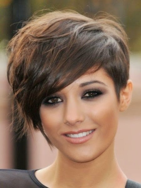 Short Black Hairstyles For Round Face