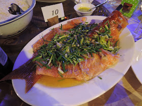steamed fish, seafood, domaine anna, chinese cuisine