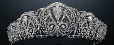 تيجان ملكية  امبراطورية فاخرة Diamond+tiara+mesh+platinum