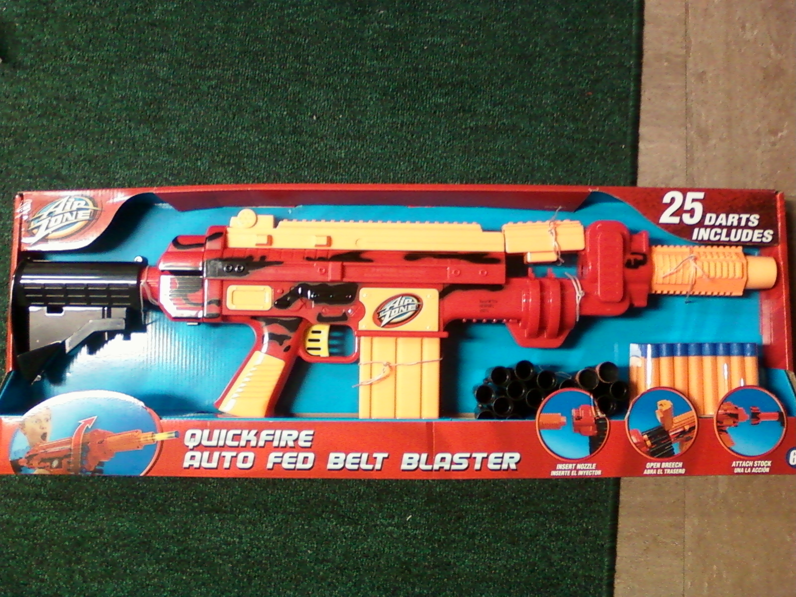 Urban Taggers. Nerf Mods & Reviews Air Zone Quickfire blaster